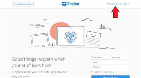 where is my dropbox.